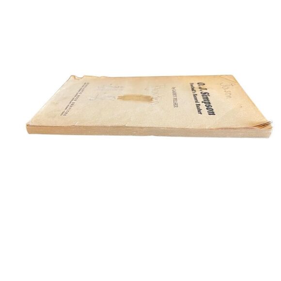 OJ Simpson Football’s Record Rusher by Larry Felser Paperback Book Novel 1974 - Picture 4 of 12